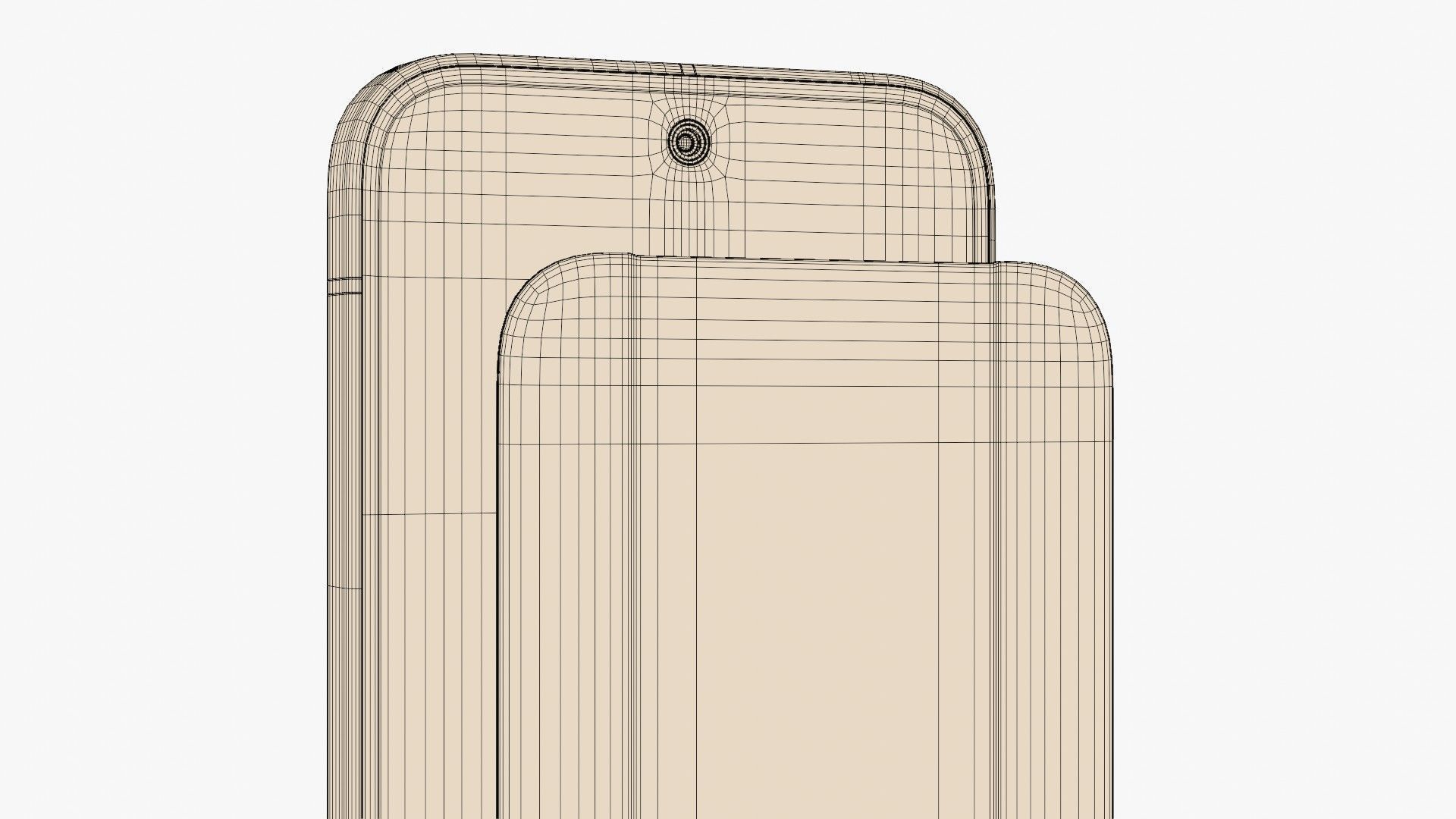 Google Pixel 9 Pro XL Hazel Low-poly 3D model_15