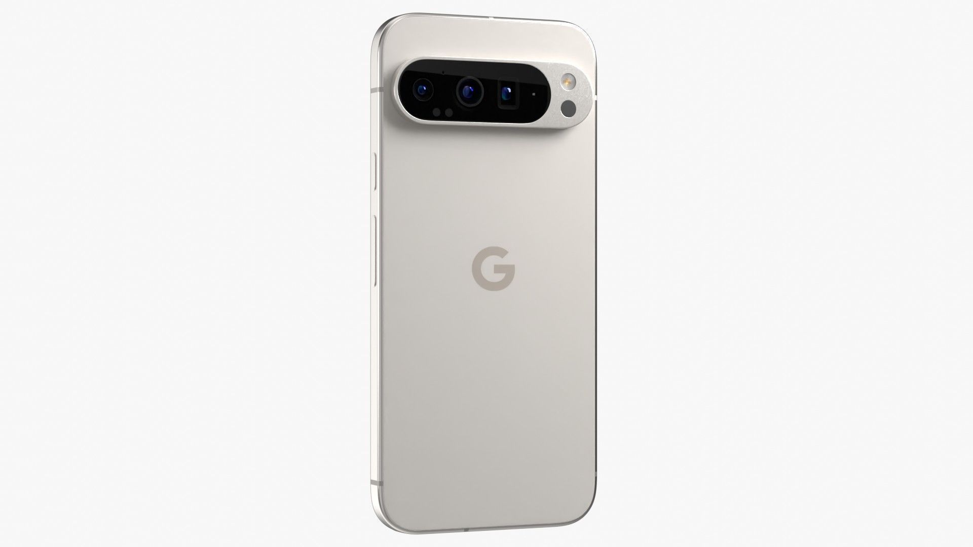 Google Pixel 9 Pro XL Porcelain Low-poly 3D model_9