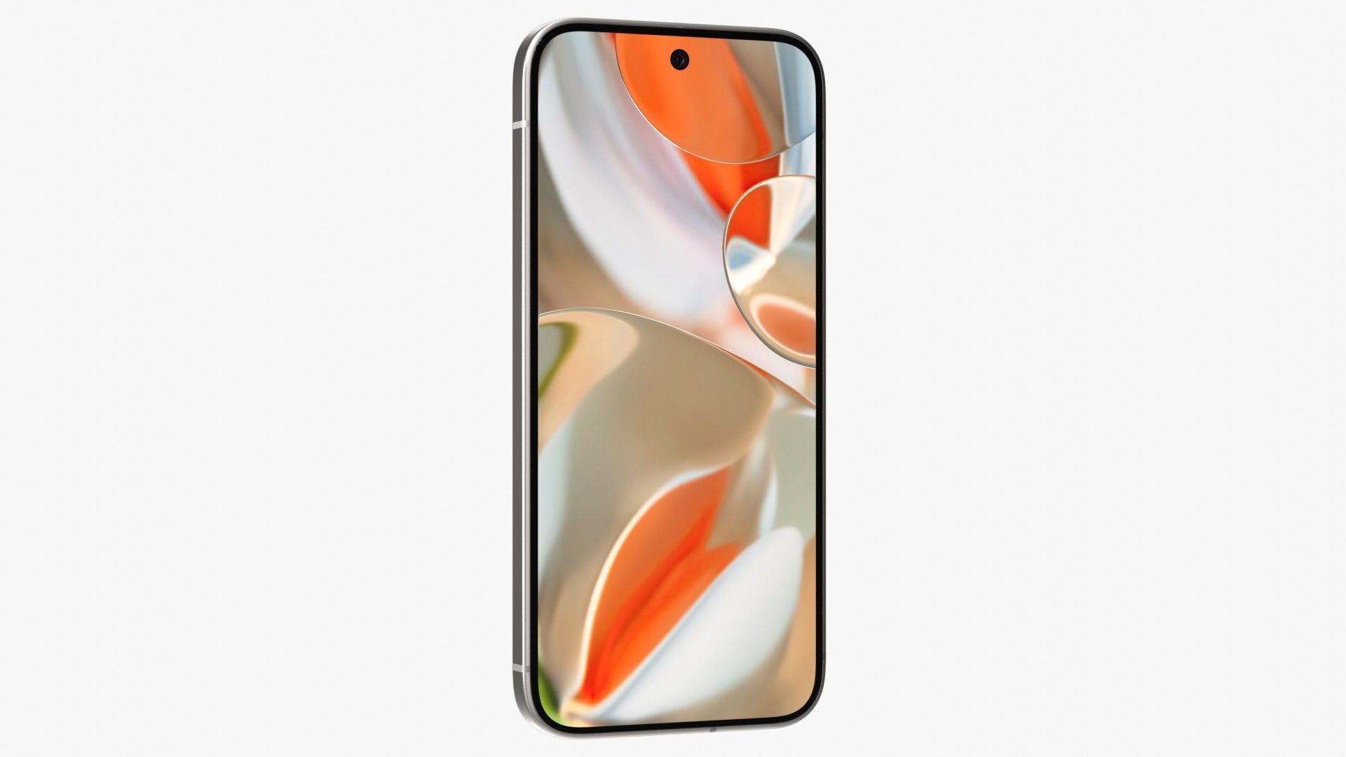 Google Pixel 9 Pro XL Porcelain Low-poly 3D model_8