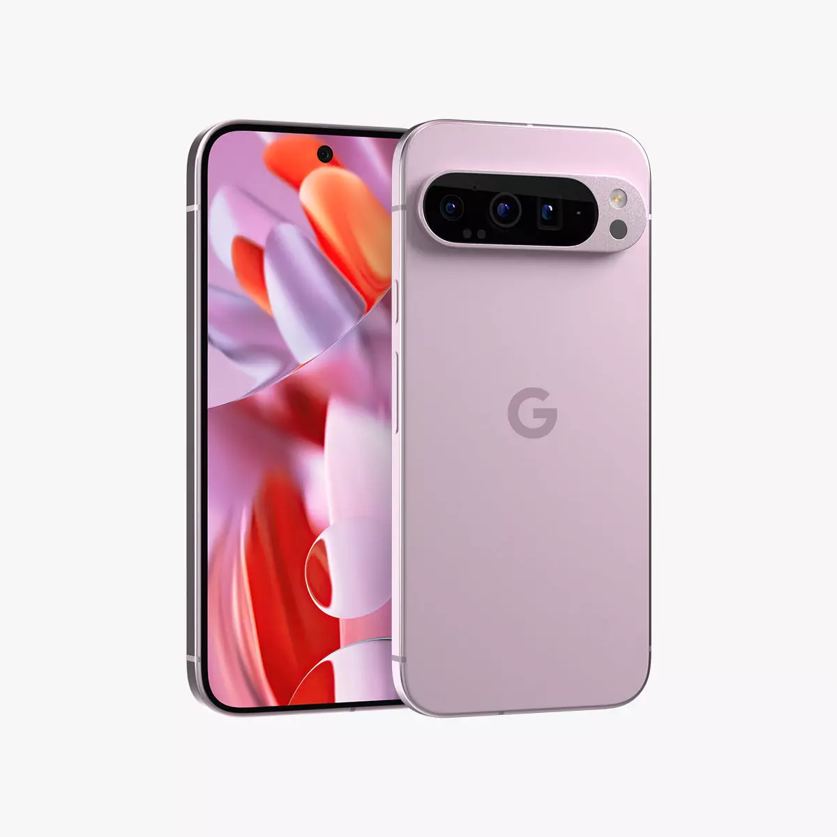 Google Pixel 9 Pro XL Rose Quartz Low-poly 3D model_0