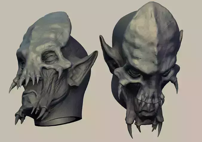 Grievous - Kaleesh Warlord Mask Only 3D print model