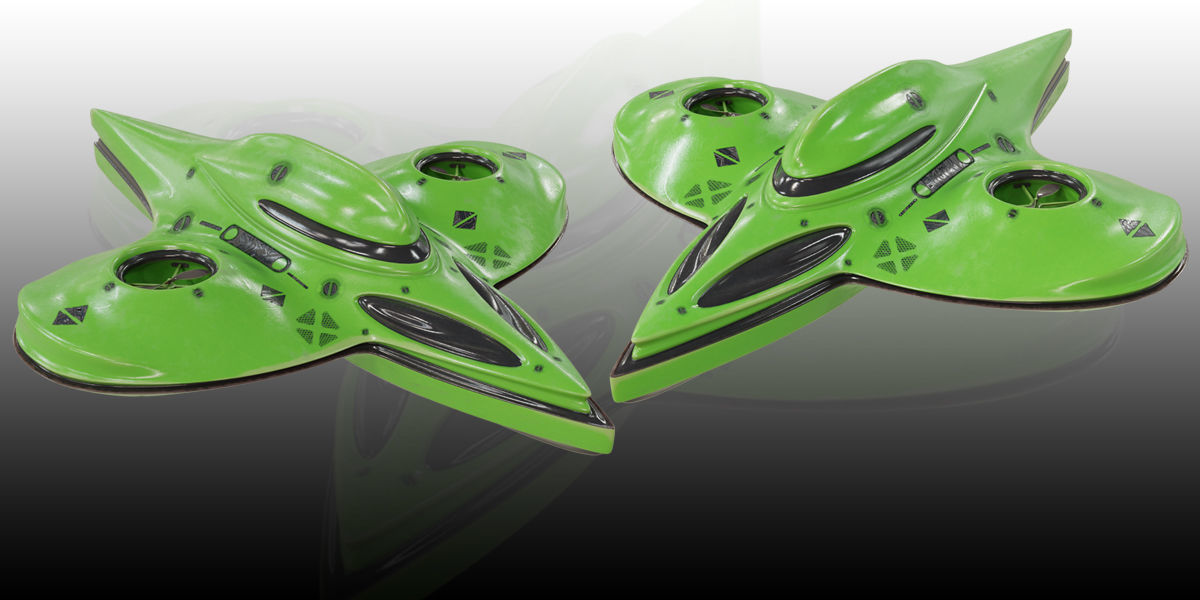 Underwater Drone Concept Low-poly 3D model_3