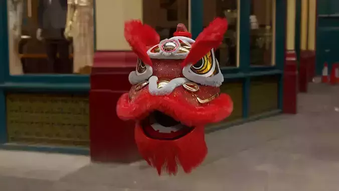 Mid Autumn lion head