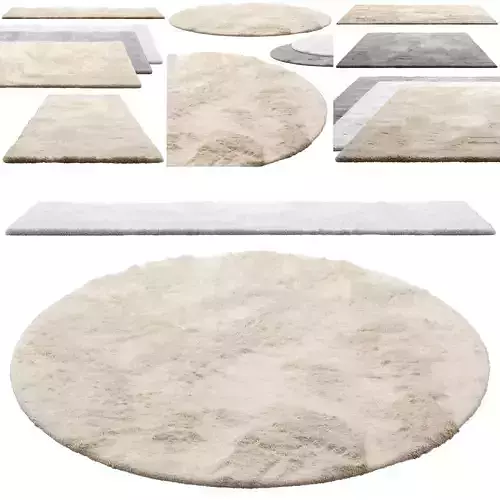 Benuta Dave Fur Rug Collection 