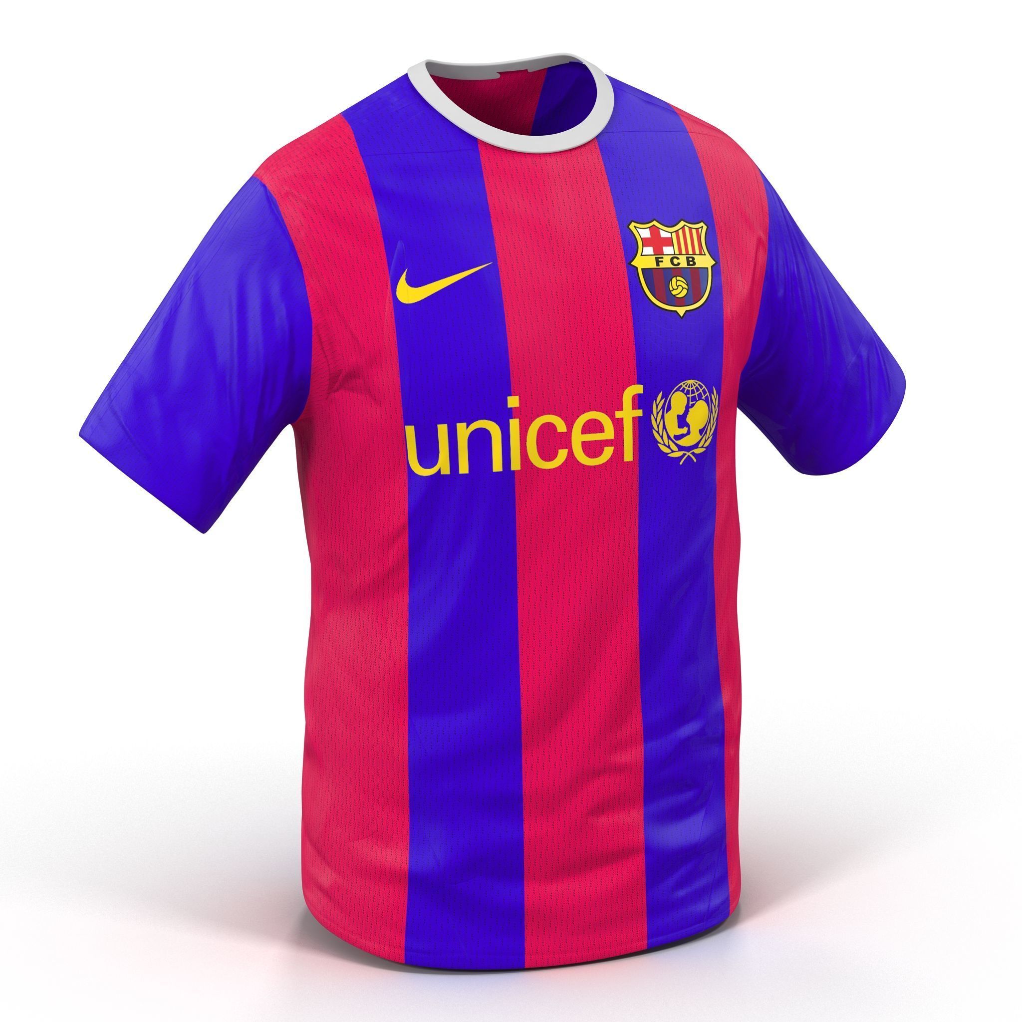 T Shirt Barcelona 3D model