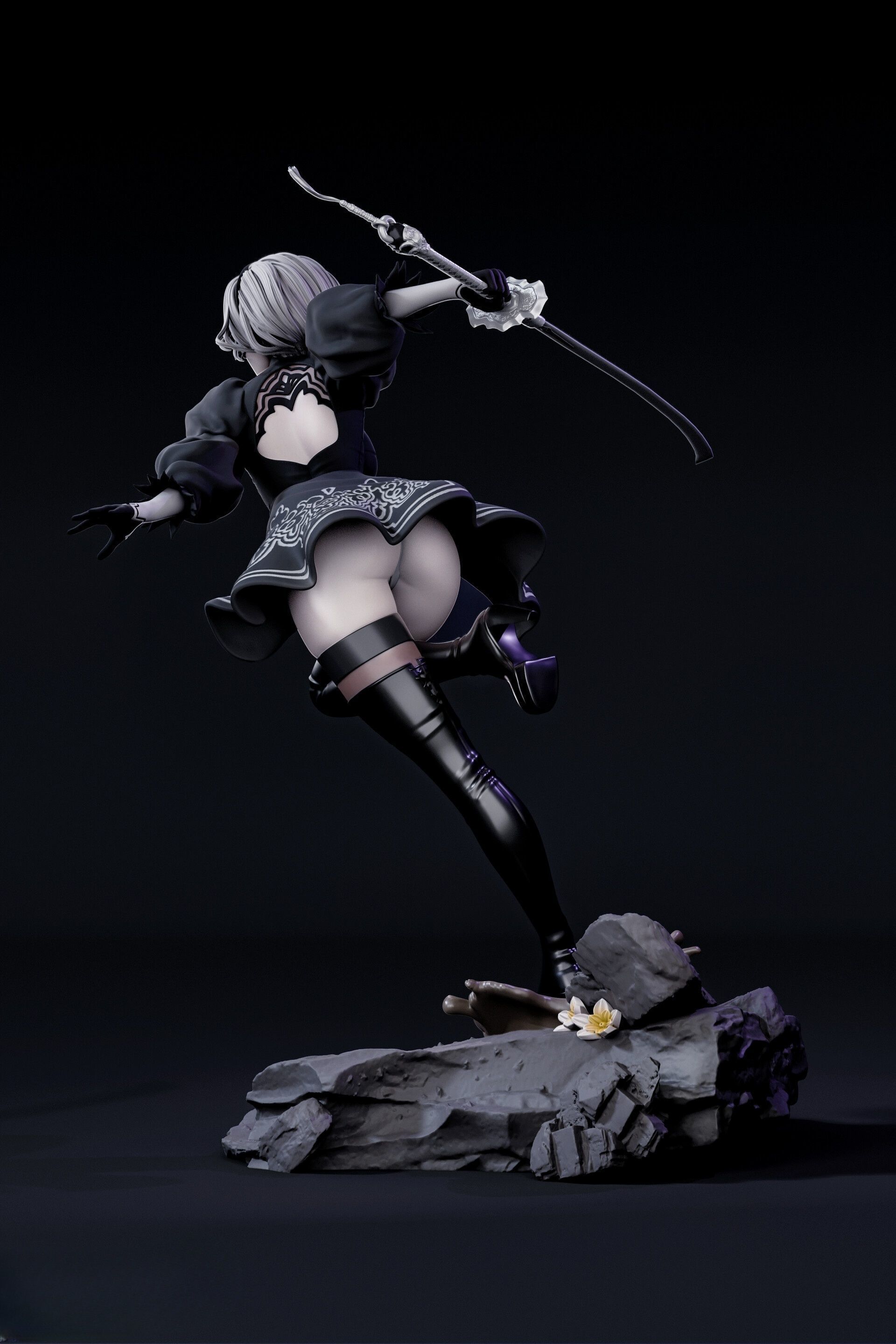2b - Nier Automata 3D print model_2