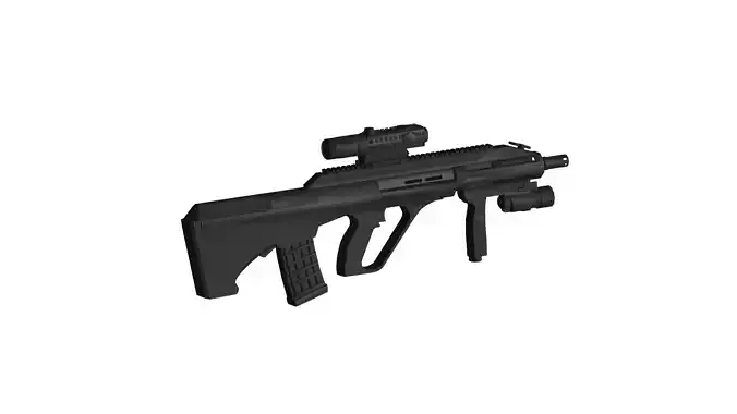 Steyr AUG A3 M1 Rifle 3D model