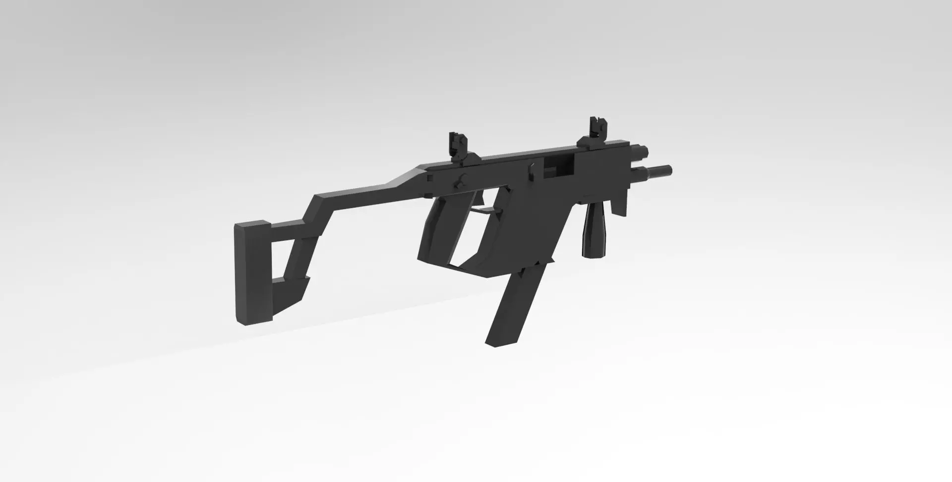 KRISS Vector 3D model_0