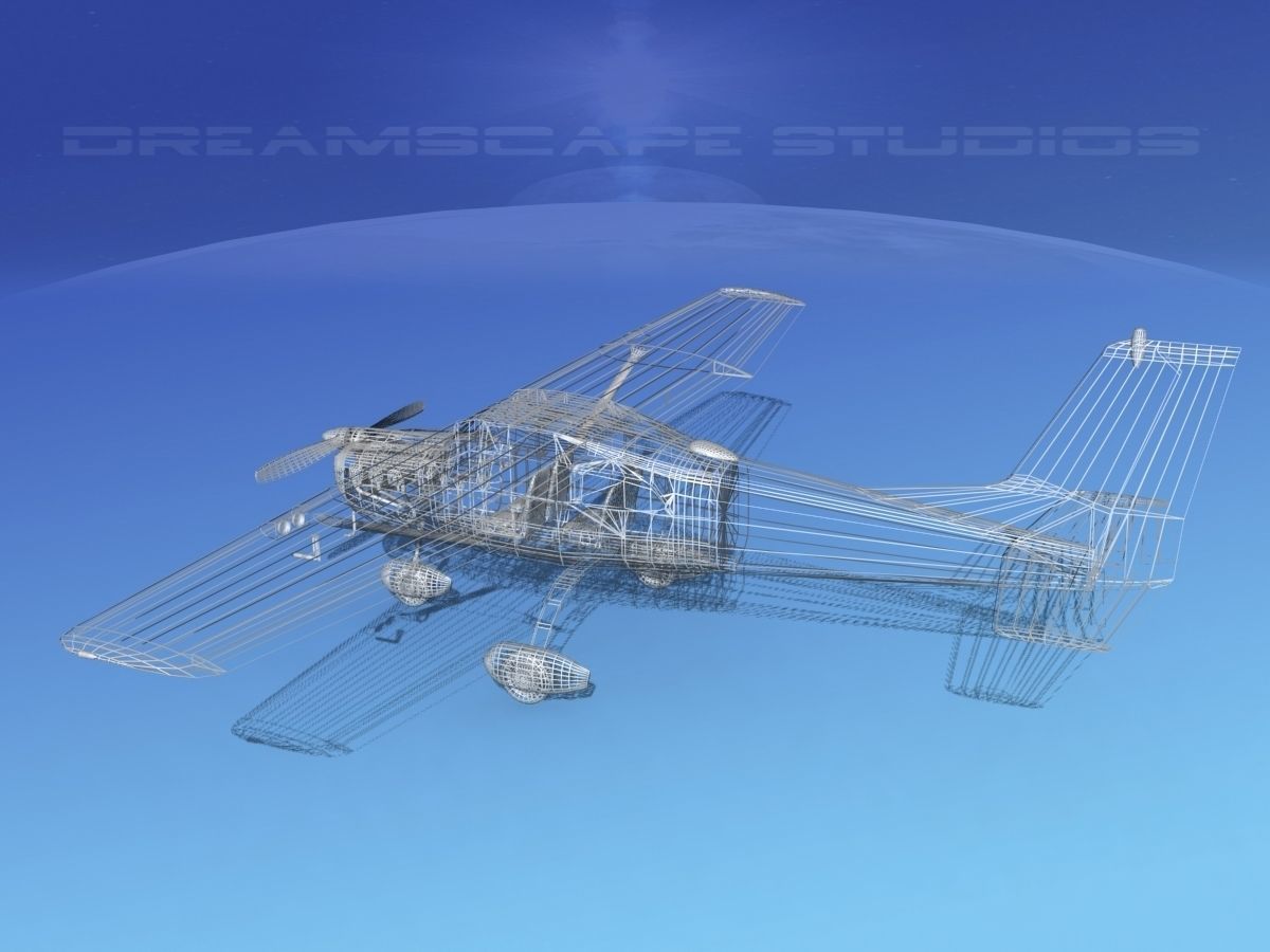 Cessna 175 Skylark V13 3D model_16