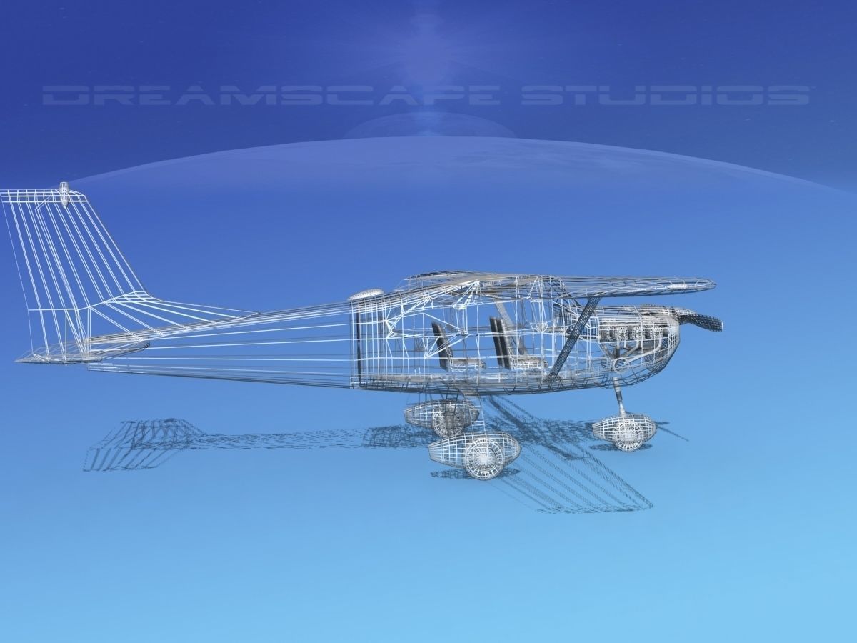 Cessna 175 Skylark V13 3D model_14