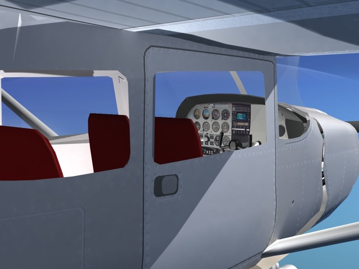 Cessna 175 Skylark V13 3D model_12
