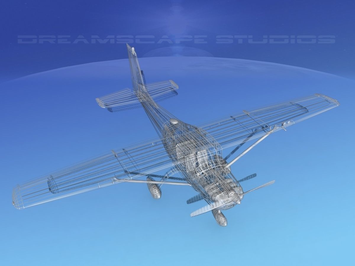 Cessna 175 Skylark V13 3D model_18