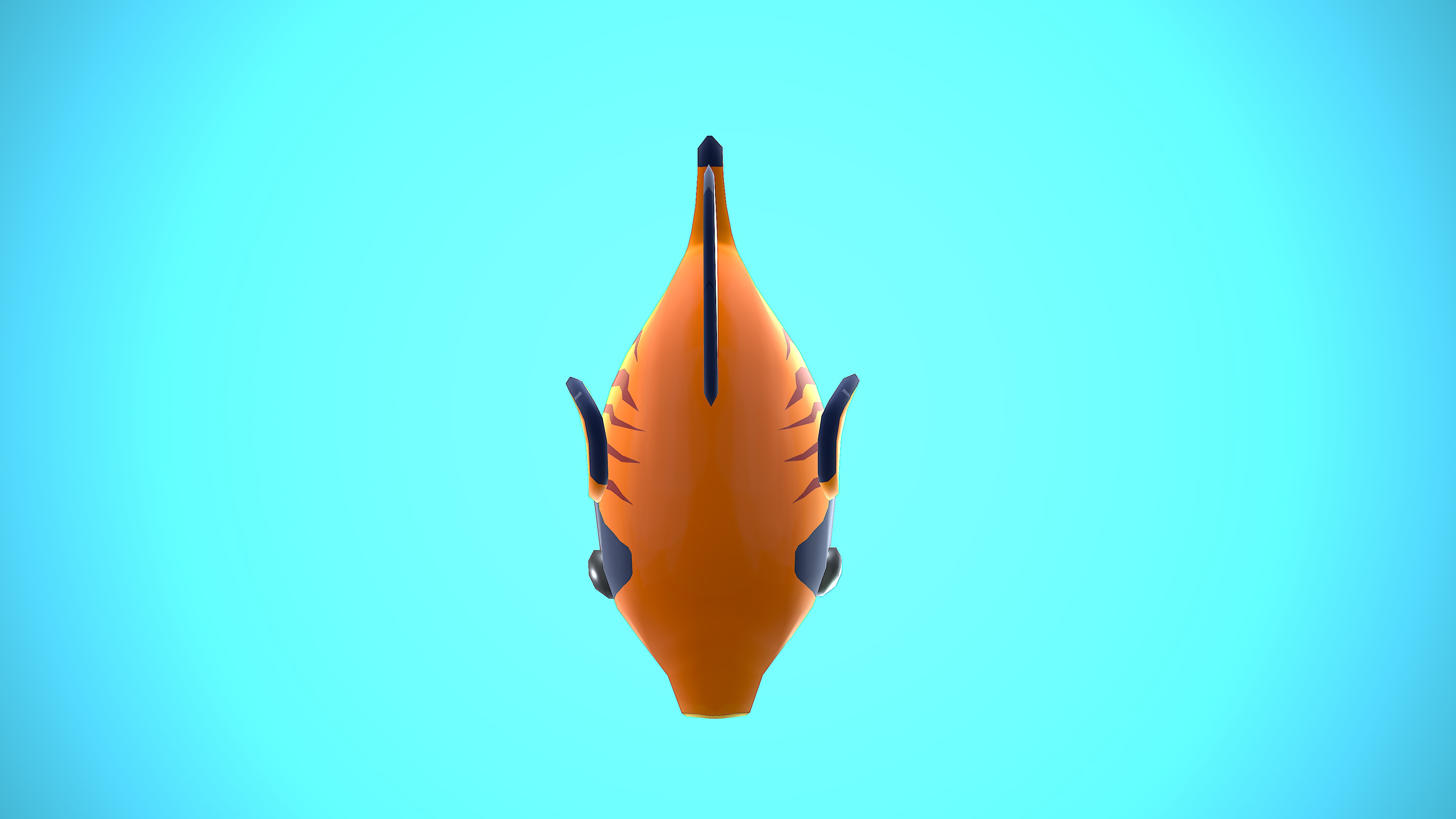FISH 01 CARTOON STYLIZED Low-poly 3D model_15