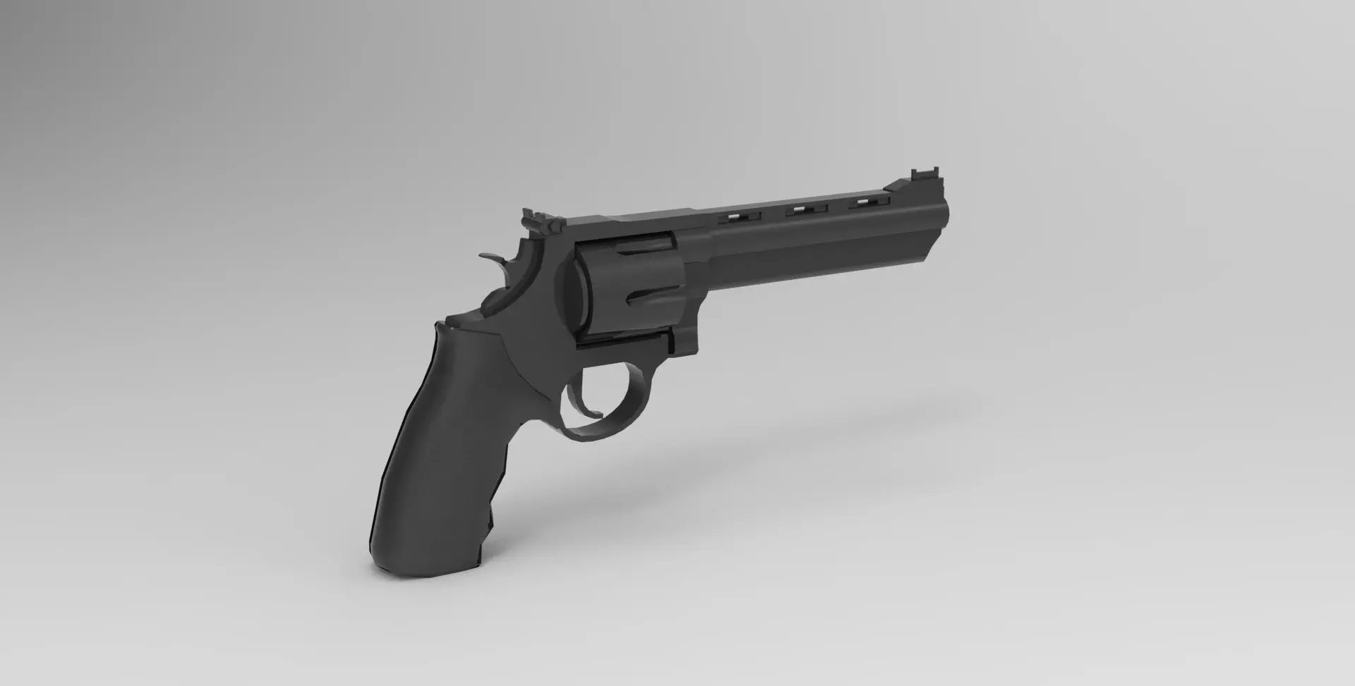44 Magnum 3D model_0