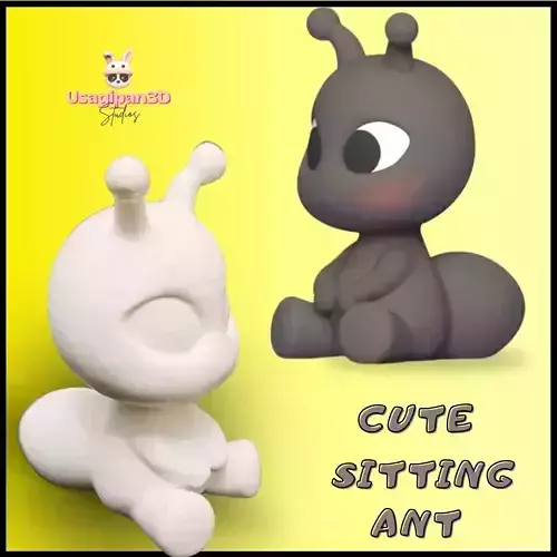 Cute Sitting Ant