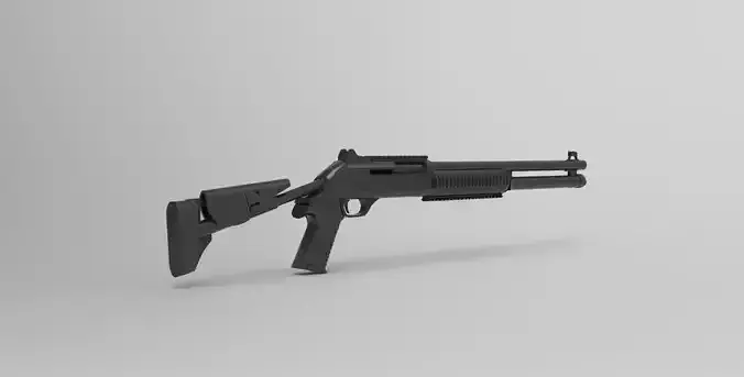 Benelli M4 semi-automatic shotgun