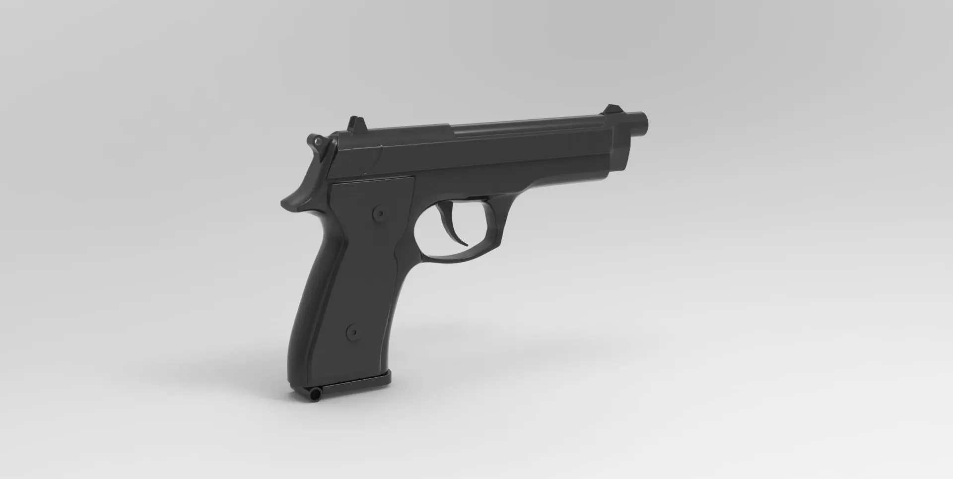Bersa Thunder 9 pistol 3D model_0