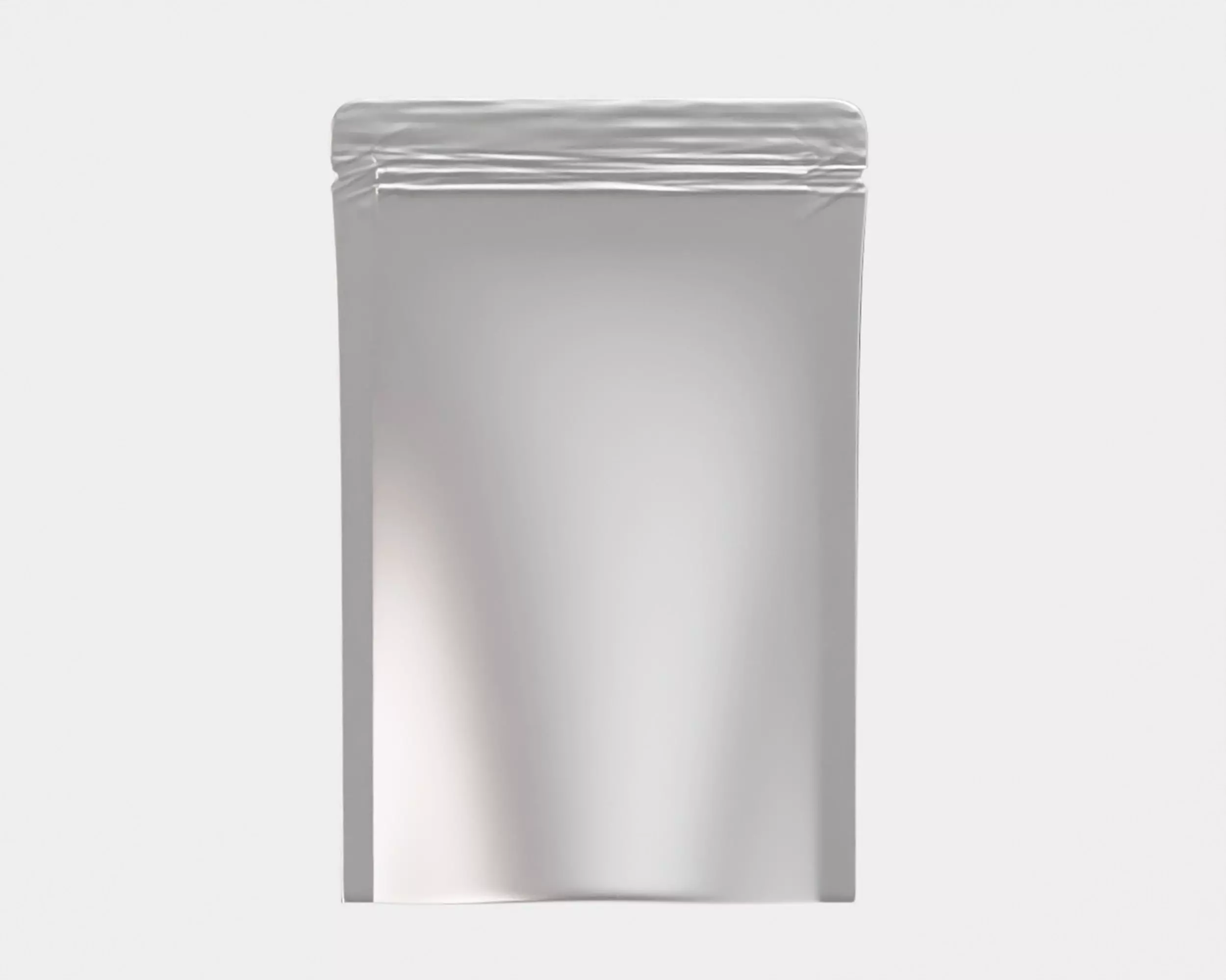 Pouch package Low-poly 3D model