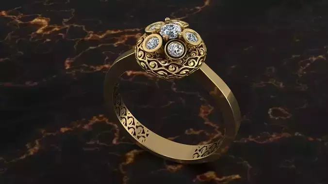 ring jewelry gold