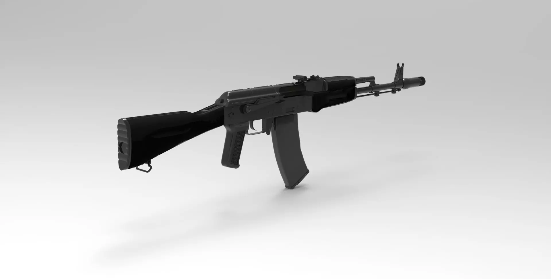 Kalashnikov AK-74 3D model_0