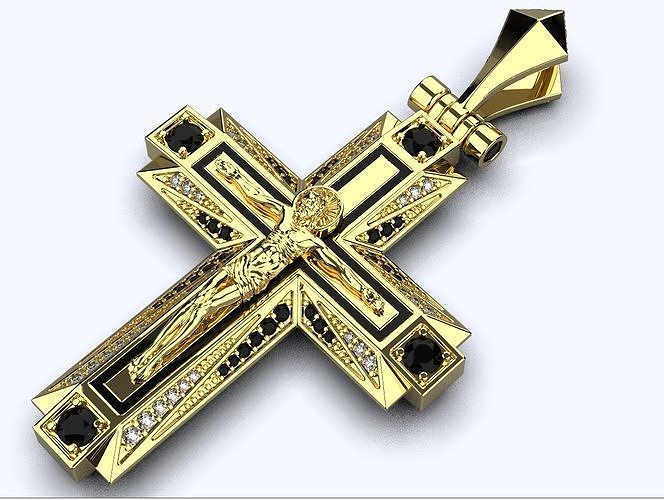 CROSS PENDANT 3D print model