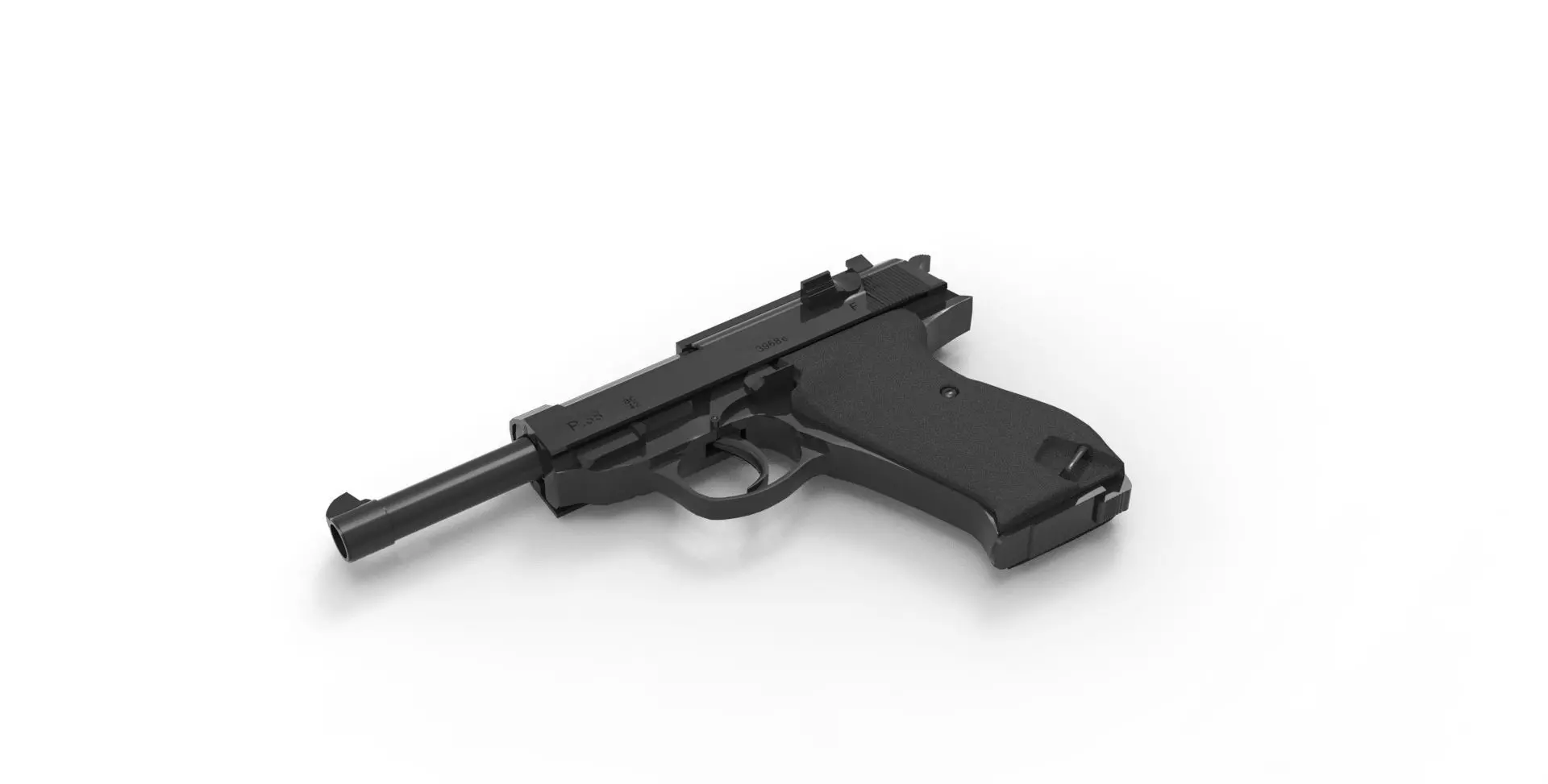 Walther P38  3D model_0