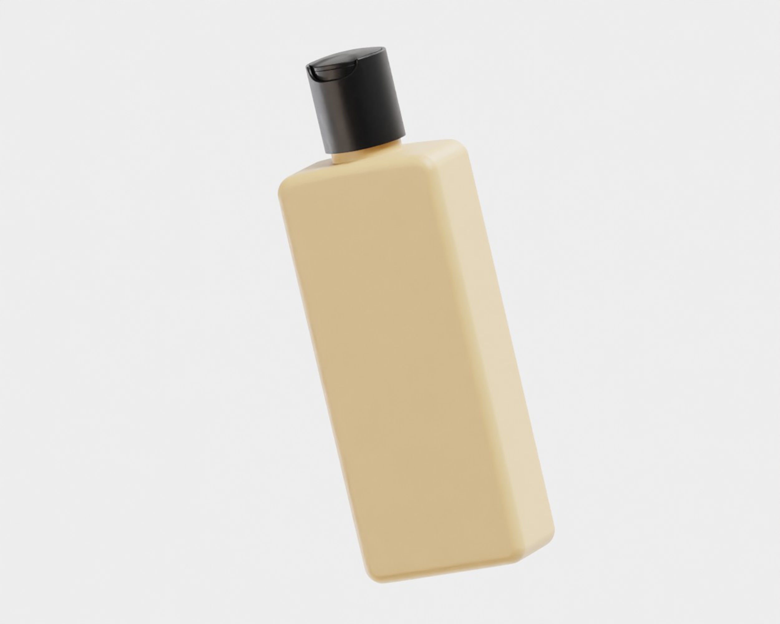 Cosmetic bottle 0001 Low-poly 3D model_1