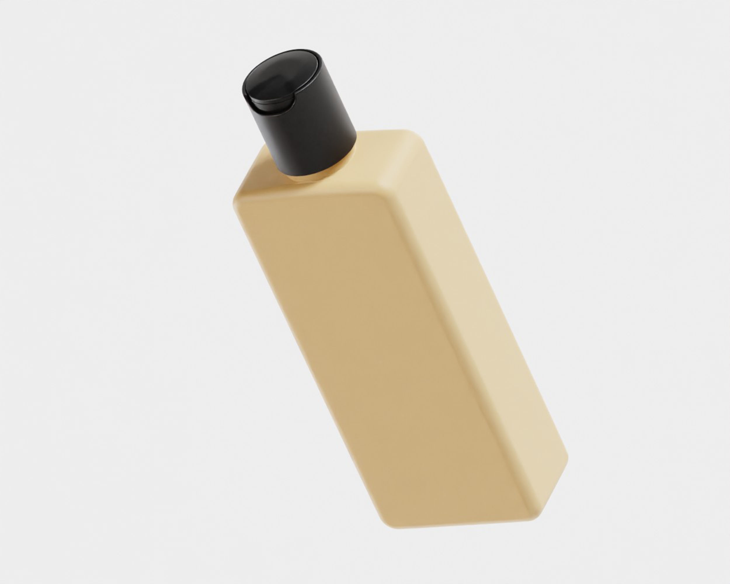 Cosmetic bottle 0001 Low-poly 3D model_3