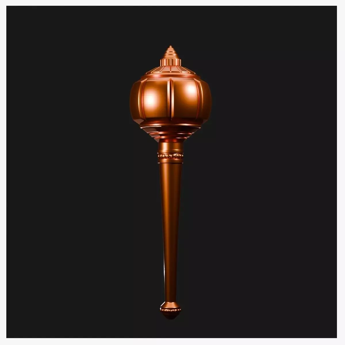 Gada Mace GM02 3D print model_0