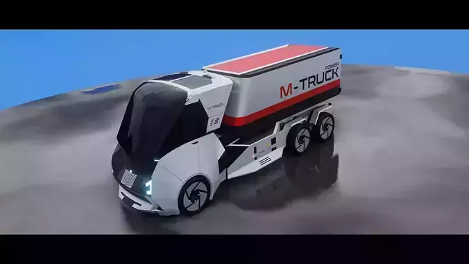 Truck design concept 24 3D model