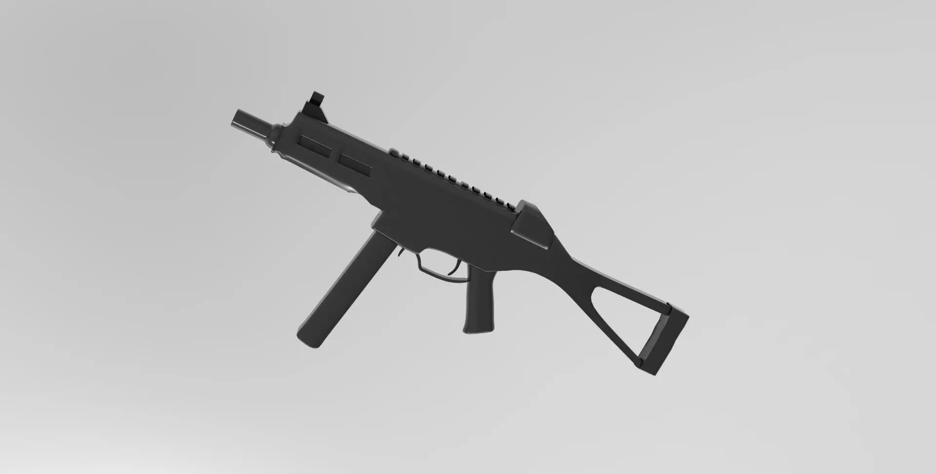 Heckler Koch UMP 3D model_0