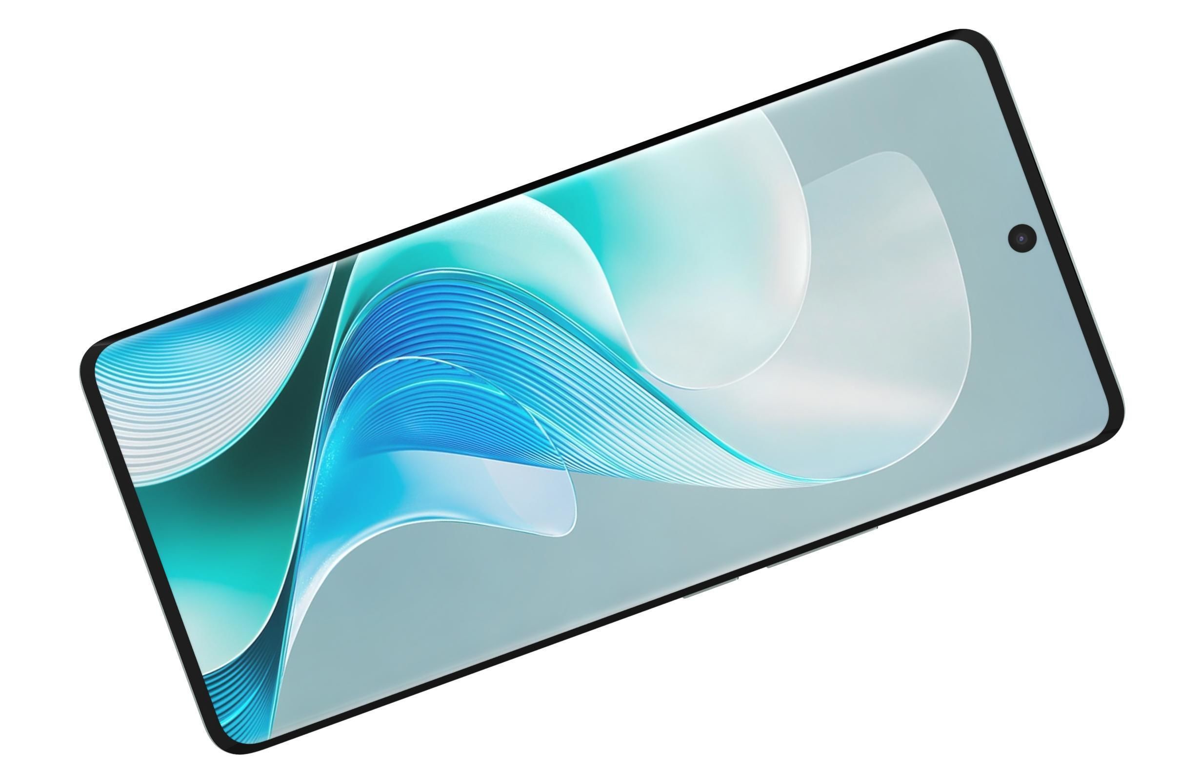 Vivo V40 Blue 3D model_11