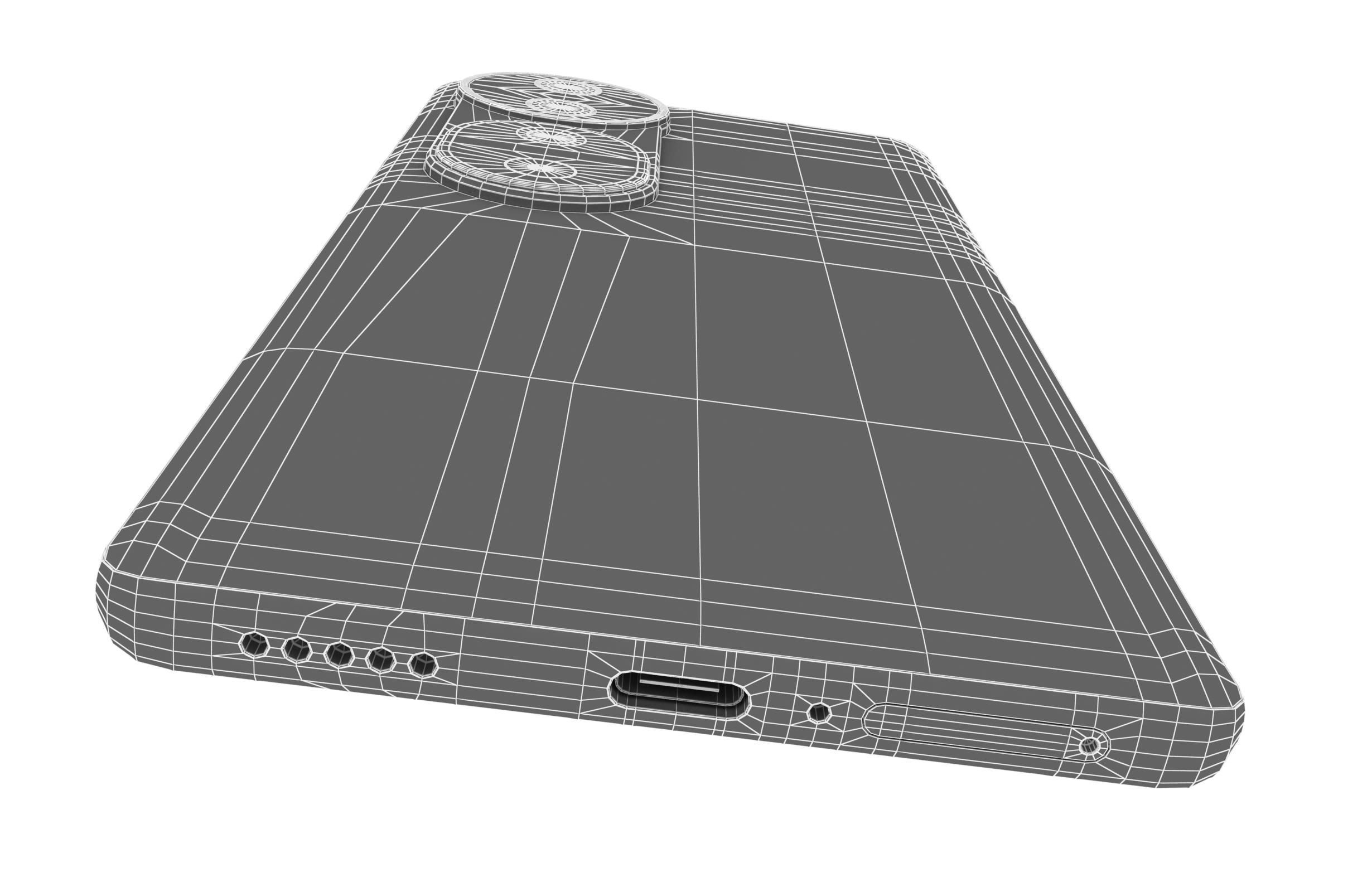 Vivo V40 Blue 3D model_21