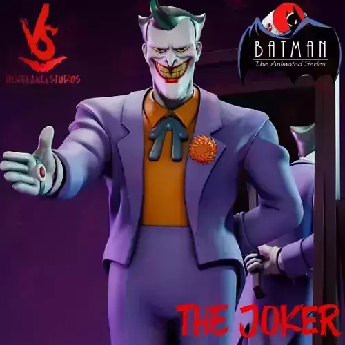 Joker TAS 3D print model