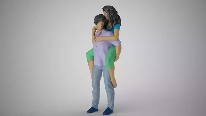 Cheek by Jowl 3 3D print model Cheek by Jowl 3 3D print model