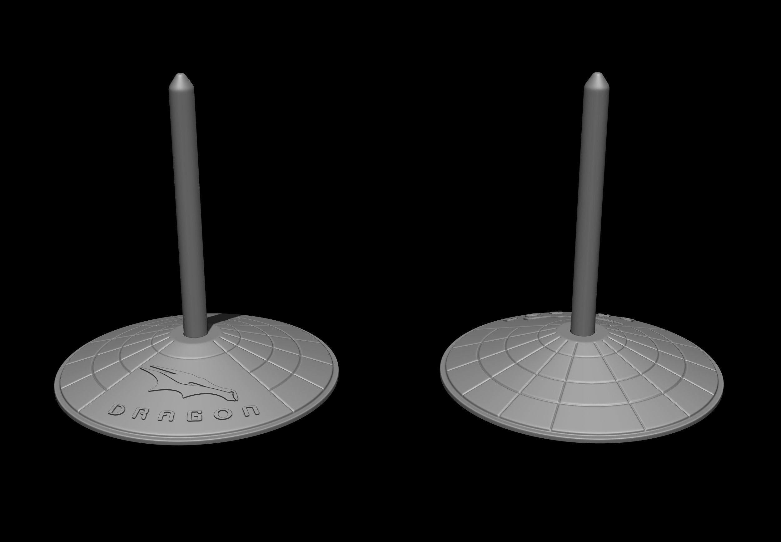 SpaceX Crew Dragon File STL - OBJ for 3D Printing  3D print model_17