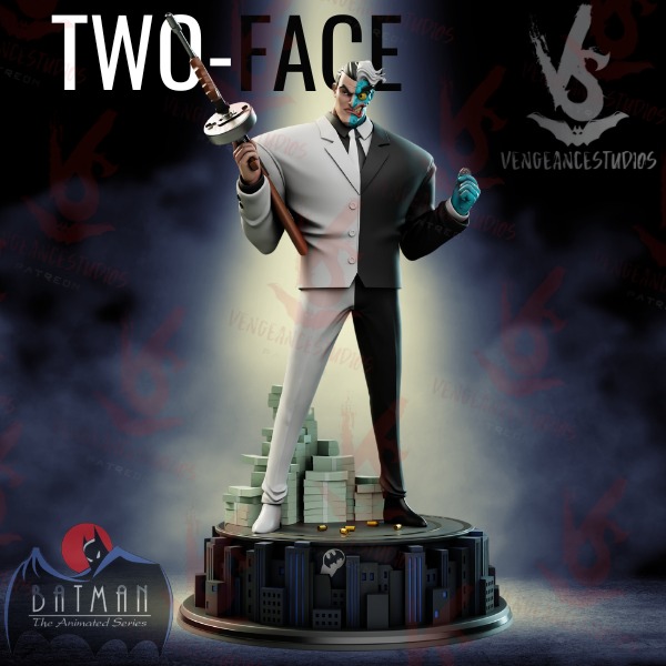 Two-Face TAS 3D print model_2