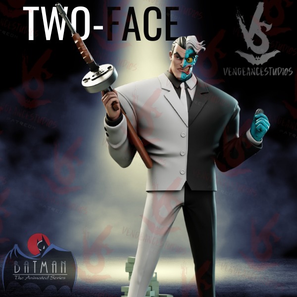 Two-Face TAS 3D print model_3