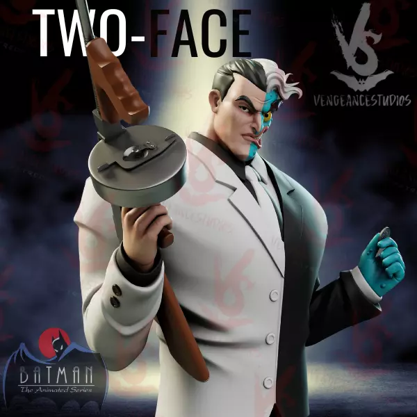 Two-Face TAS 3D print model_0