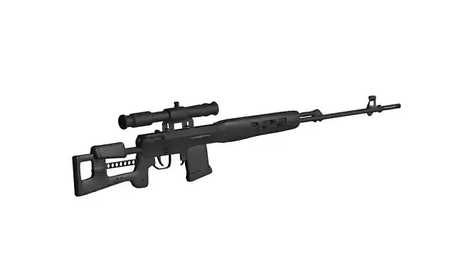 Dragunov sniper rifle