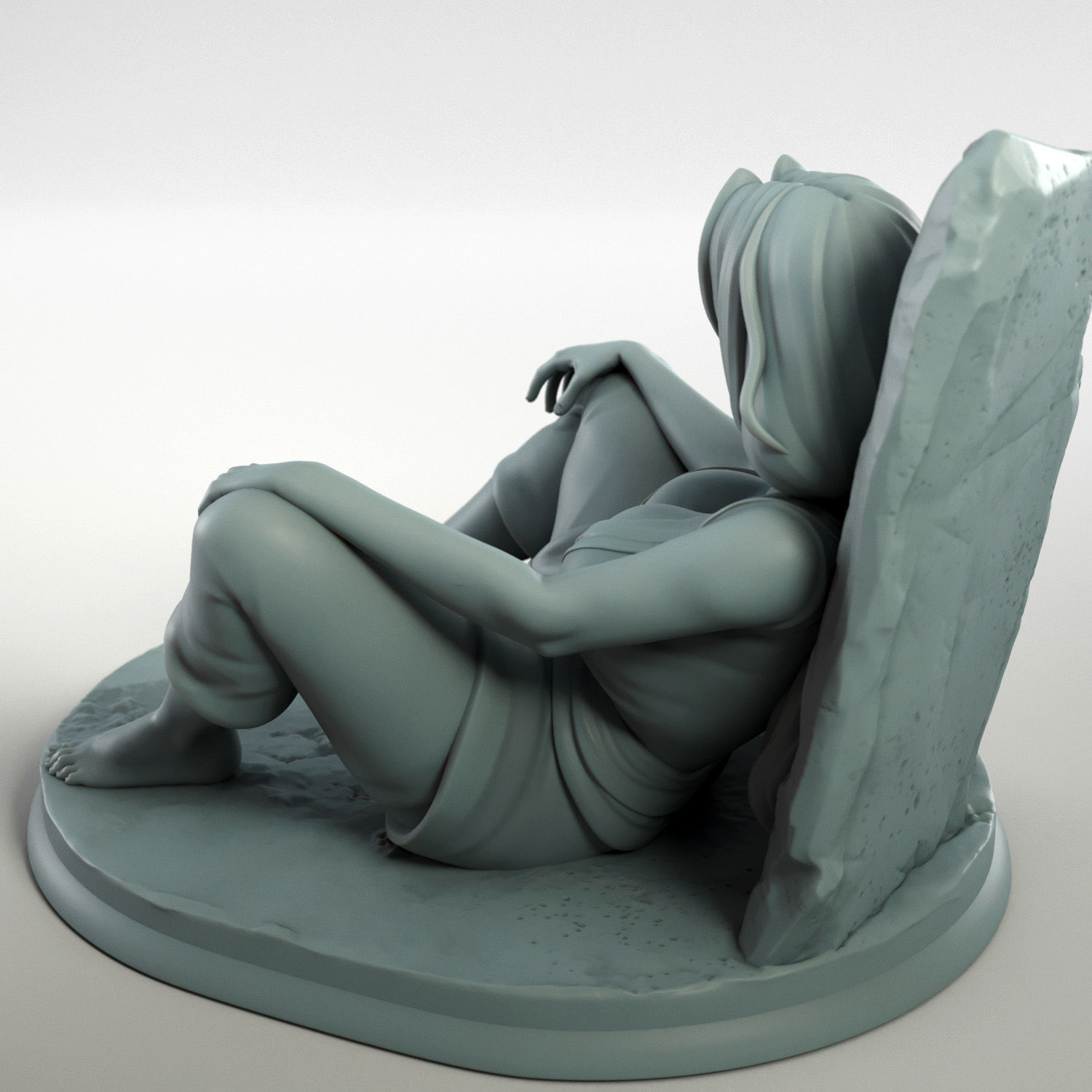 Tsunade from Naruto 3D print model_8