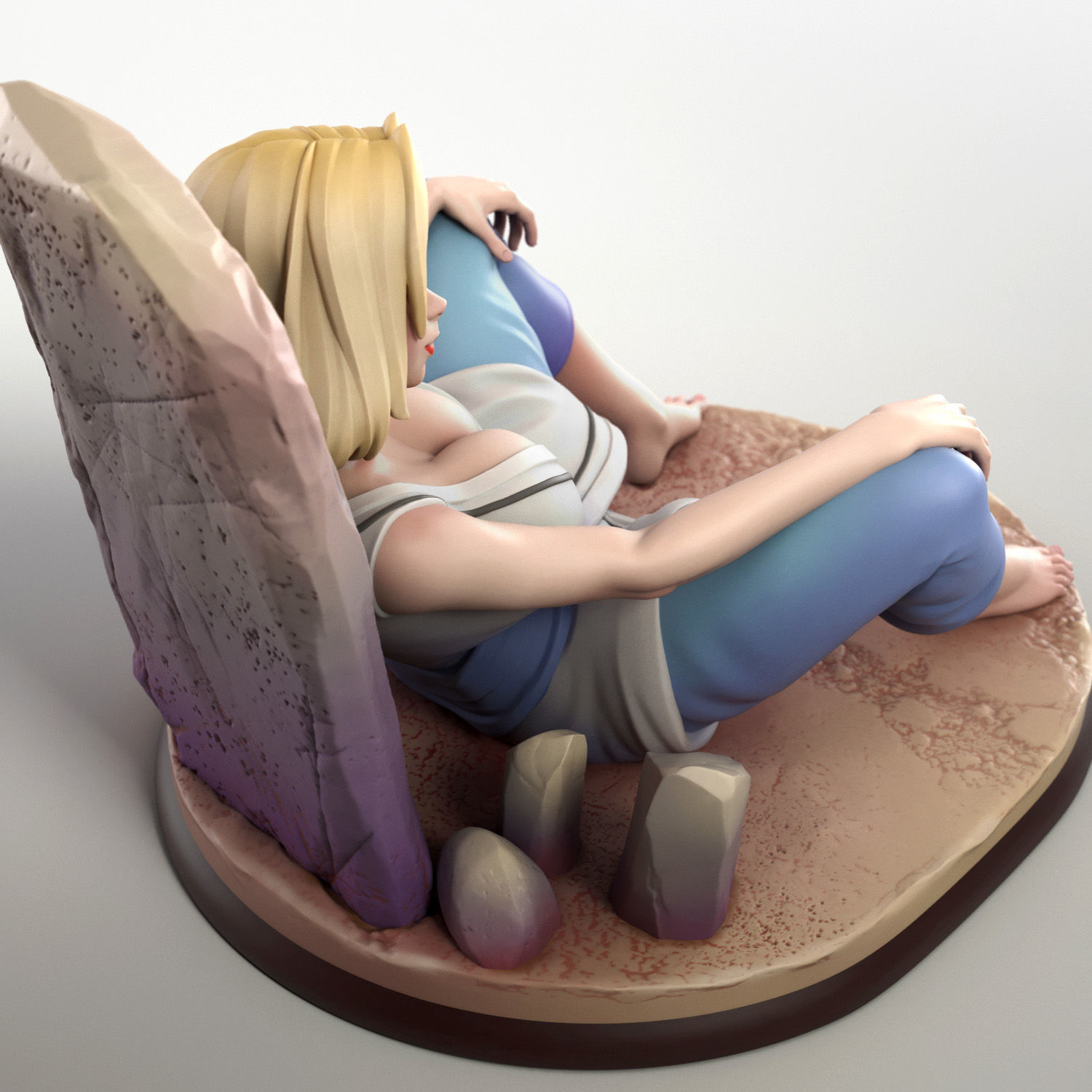 Tsunade from Naruto 3D print model_2