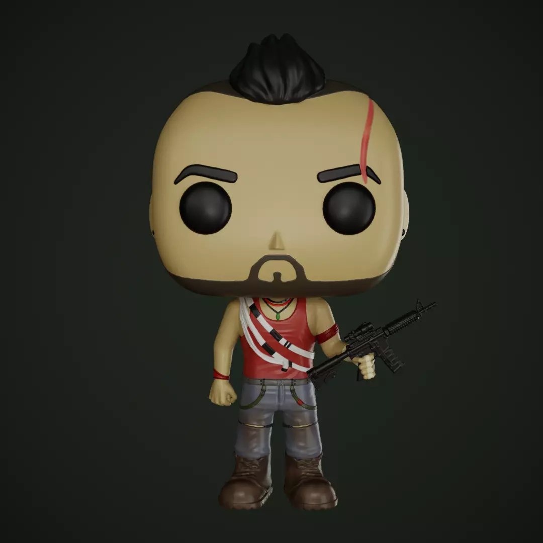 Vaas Montenegro - Far Cry 3D print model