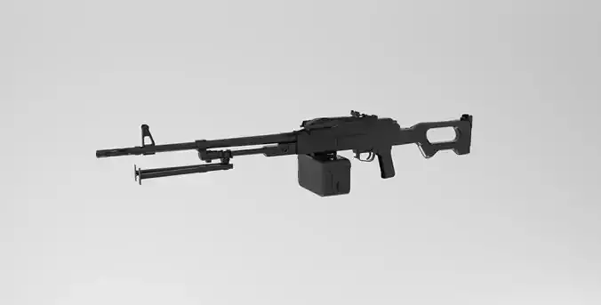 PK machine gun