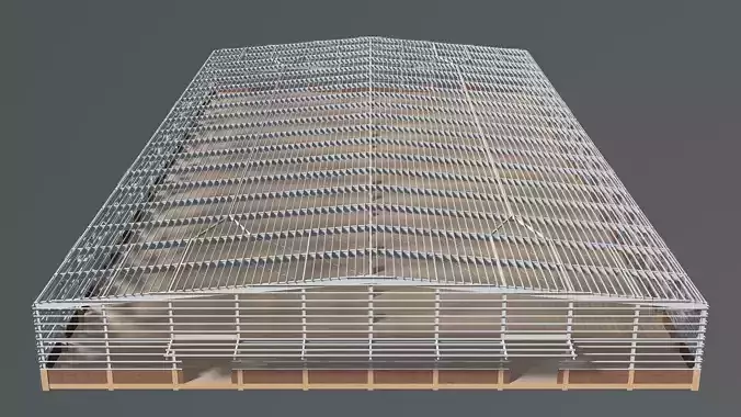 Warehouse structure 24i09 3D model