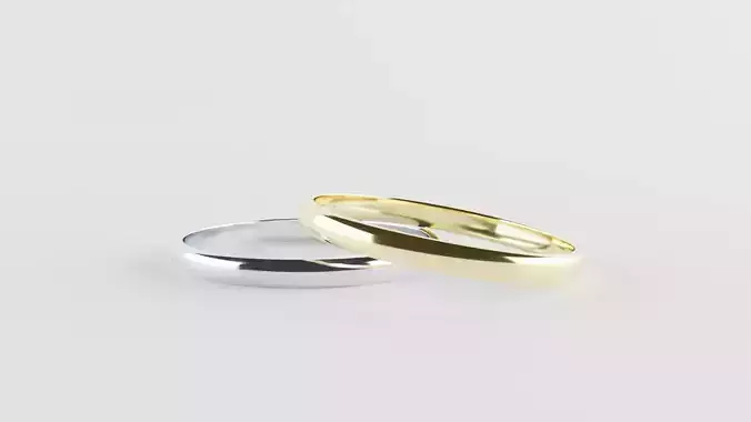 Simple famale ring  3D print model