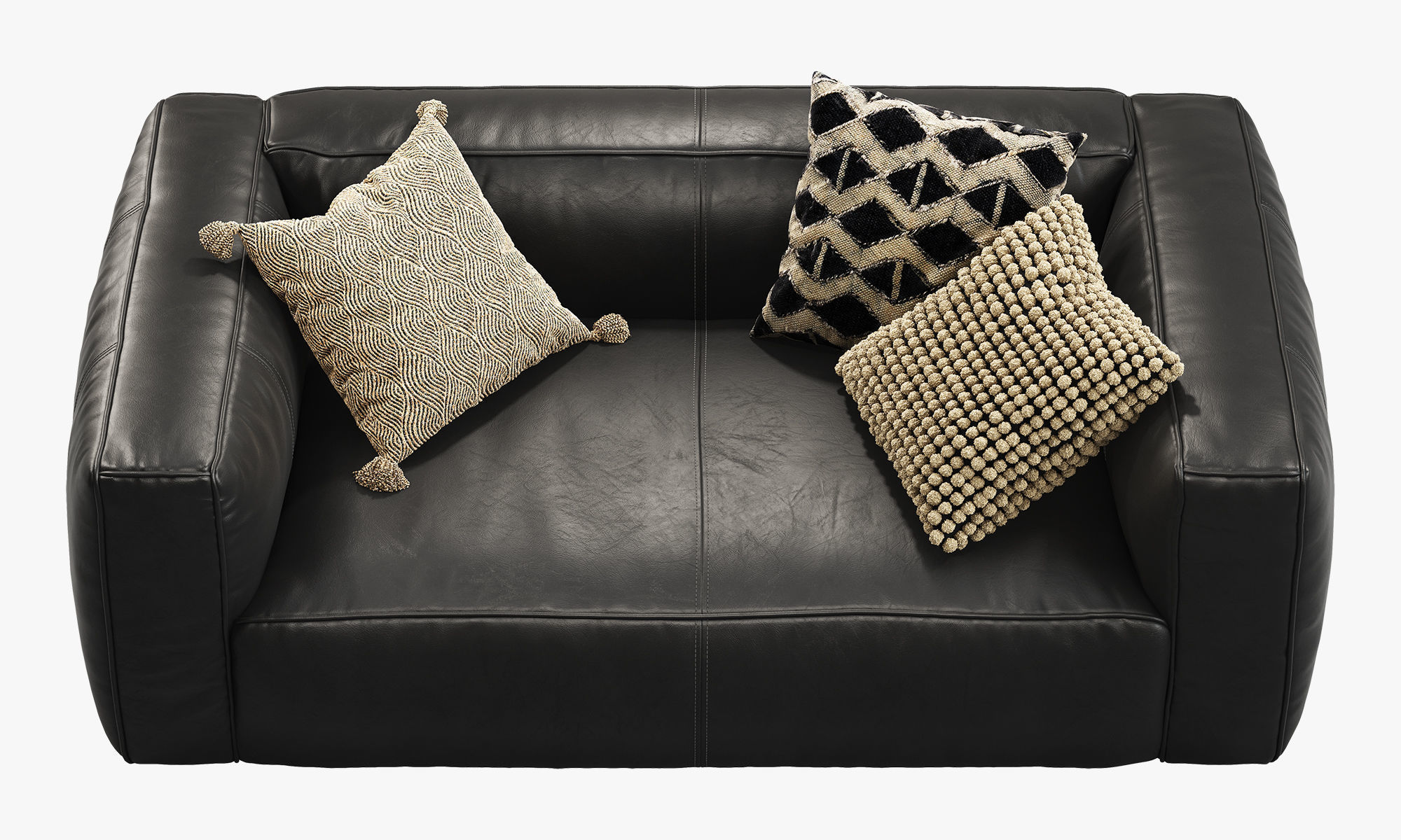 Joybird Jaxon Loveseat Sofa 3D model_6