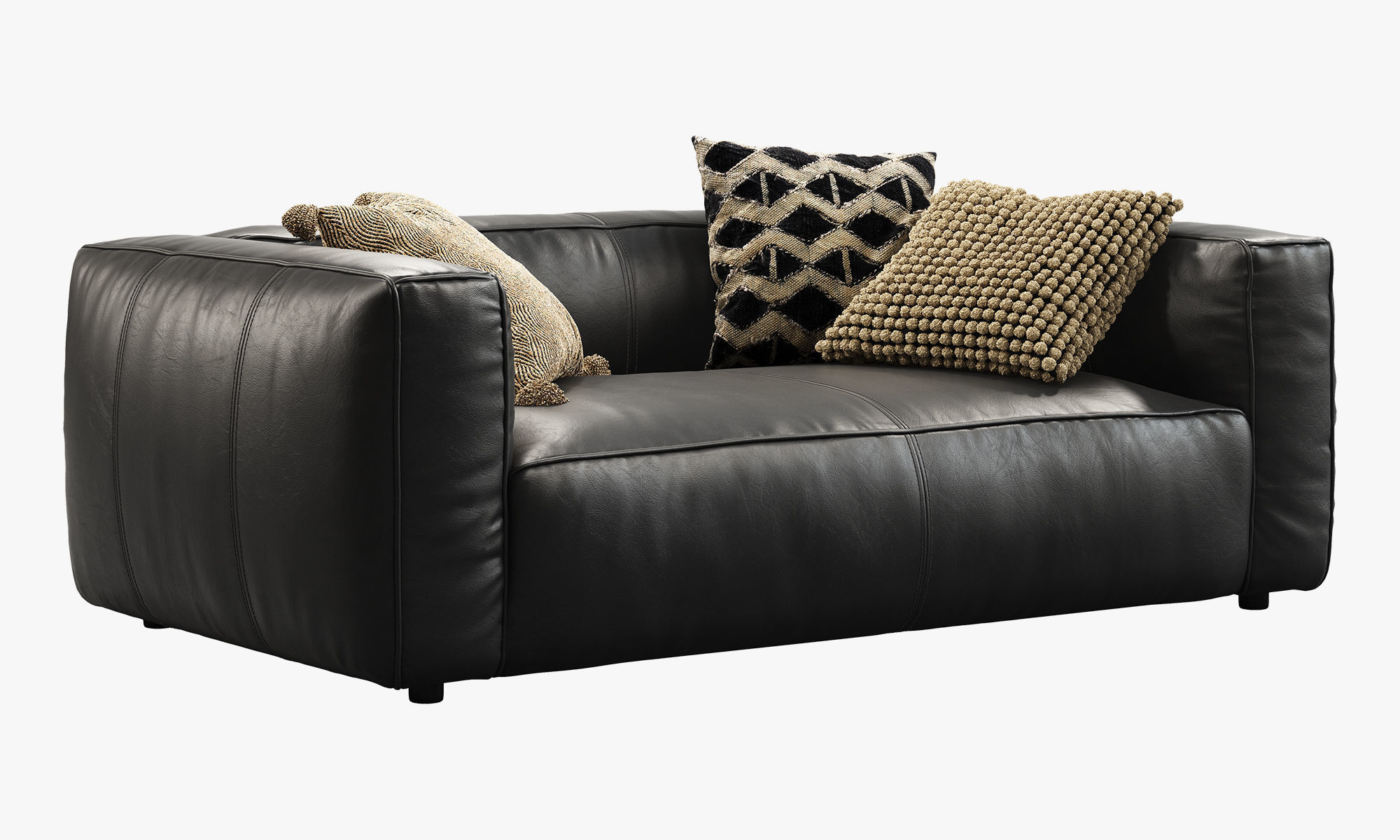 Joybird Jaxon Loveseat Sofa 3D model_4