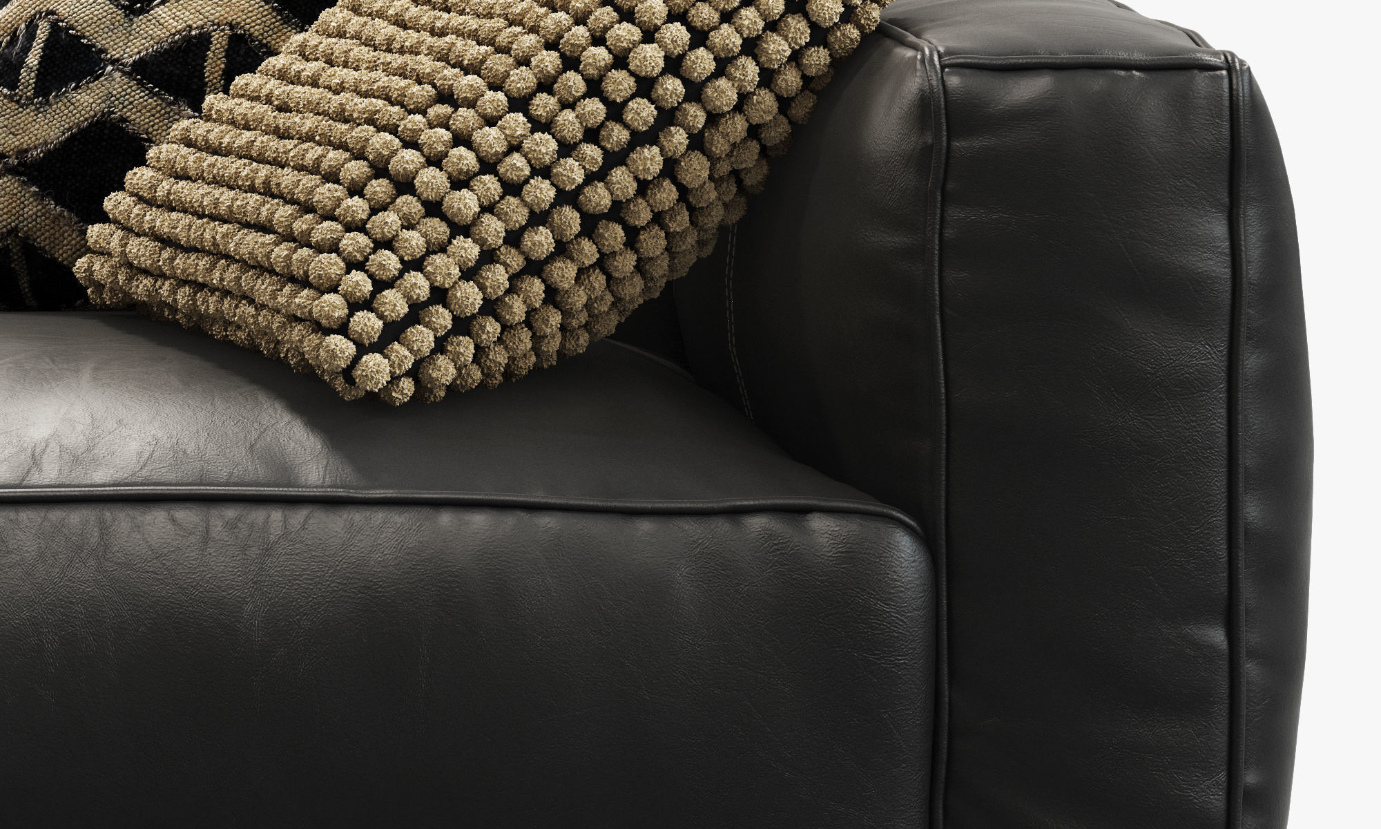 Joybird Jaxon Loveseat Sofa 3D model_3