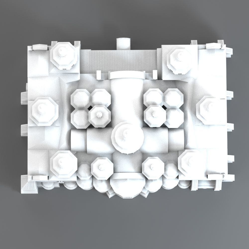 Saint Sophia Cathedral Kyiv 3D print model_16
